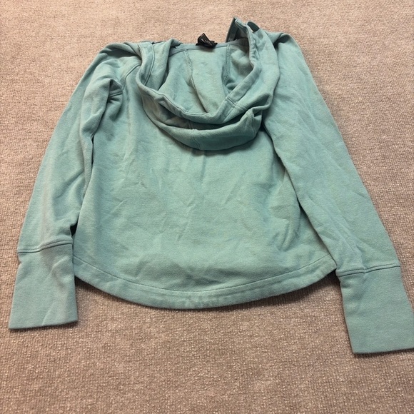 The North Face Women’s Zip-Up Hoodie size small sage green 1918 - Picture 4 of 5